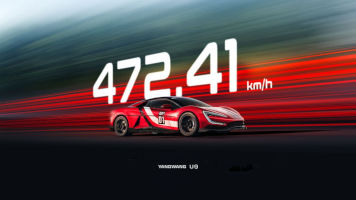 YANGWANG U9 alcanza los 472,41 km/h y establece un récord para vehículos eléctricos