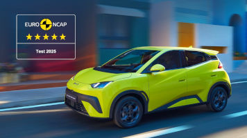El BYD DOLPHIN SURF establece un nuevo estándar de seguridad en el segmento A eléctrico