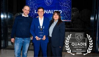 QUADIS Leonauto recibe el Premio al Mejor Concesionario 2025 del Grupo Stellantis