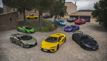 Lamborghini Barcelona lleva su Bull Run al paraíso off-road de Nasser Al-Attiyah