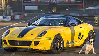 El coche de drift más radical es… ¡un Ferrari 599 GTB!